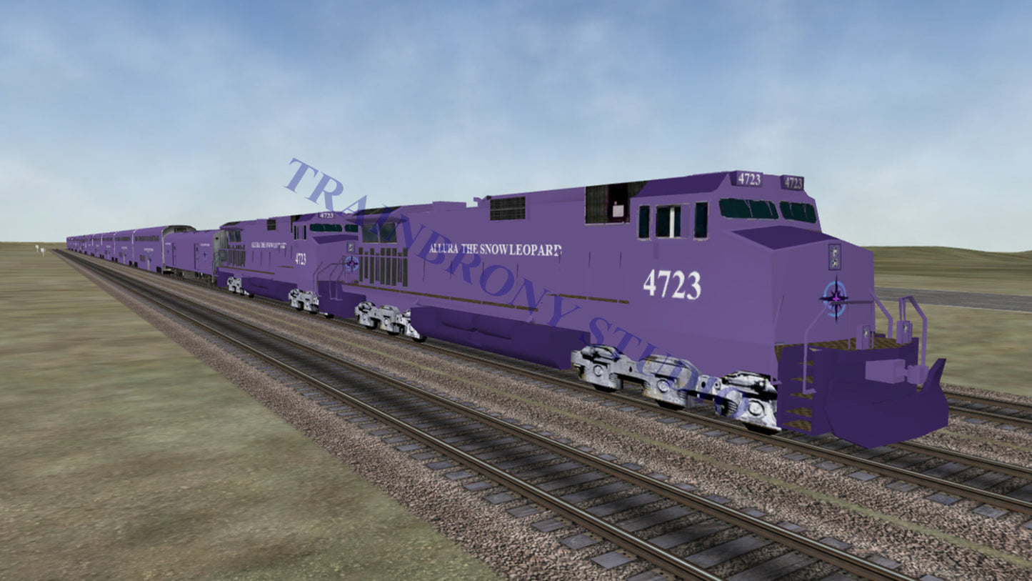 Allura Snow Leopard Dash 9 (Digital Image) Digital Image