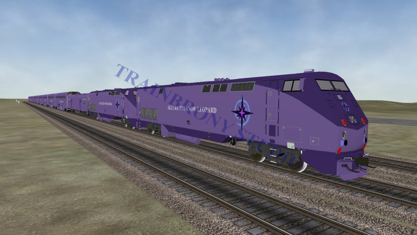 Allura Snow Leopard P42 (Digital Image) Digital Image