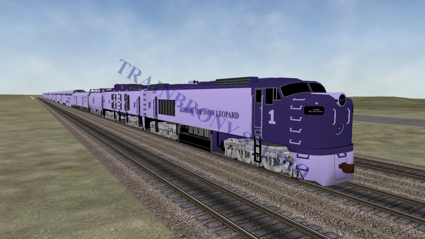 Alterro The Snow Leopard Big Blow (Digital Image) Digital Image