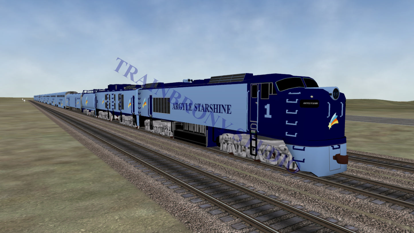 Argyle Starshine Big Blow (Digital Image) Digital Image