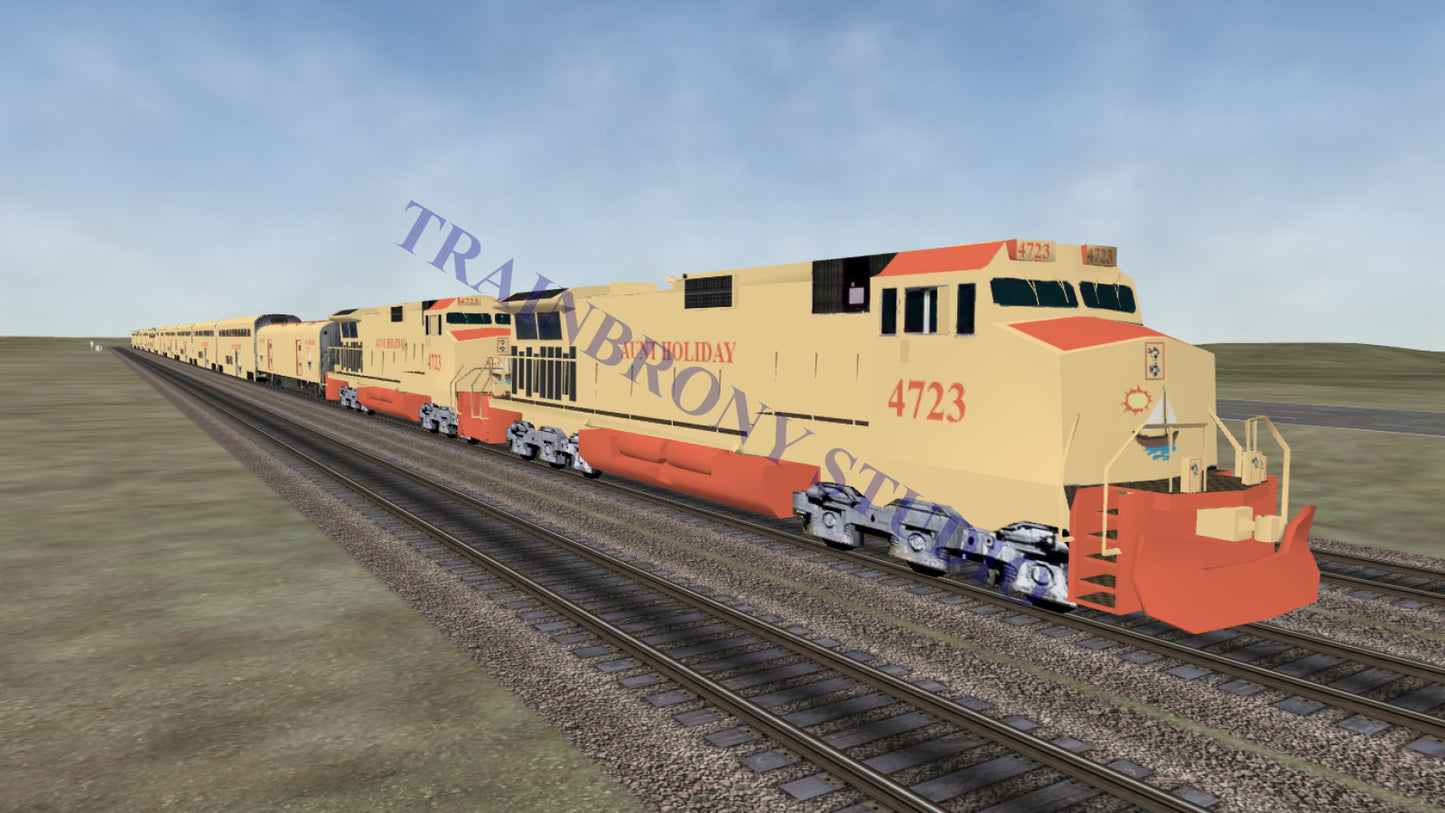 Aunt Holiday Dash 9 (Digital Image) Digital Image