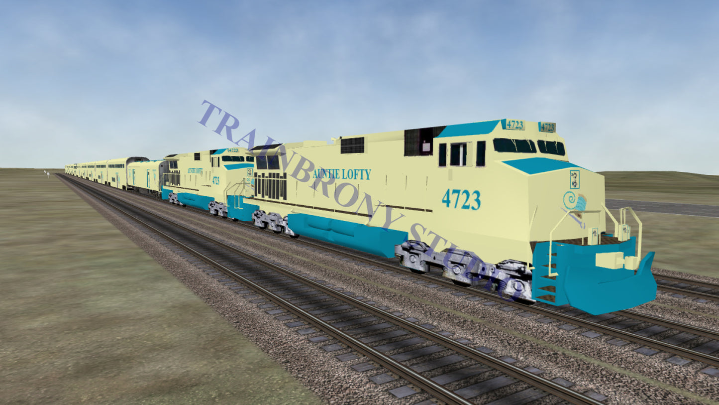 Auntie Lofty Dash 9 (Digital Image) Digital Image