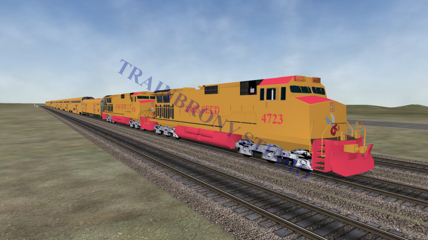 Babs Seed Dash 9 (Digital Image) Digital Image