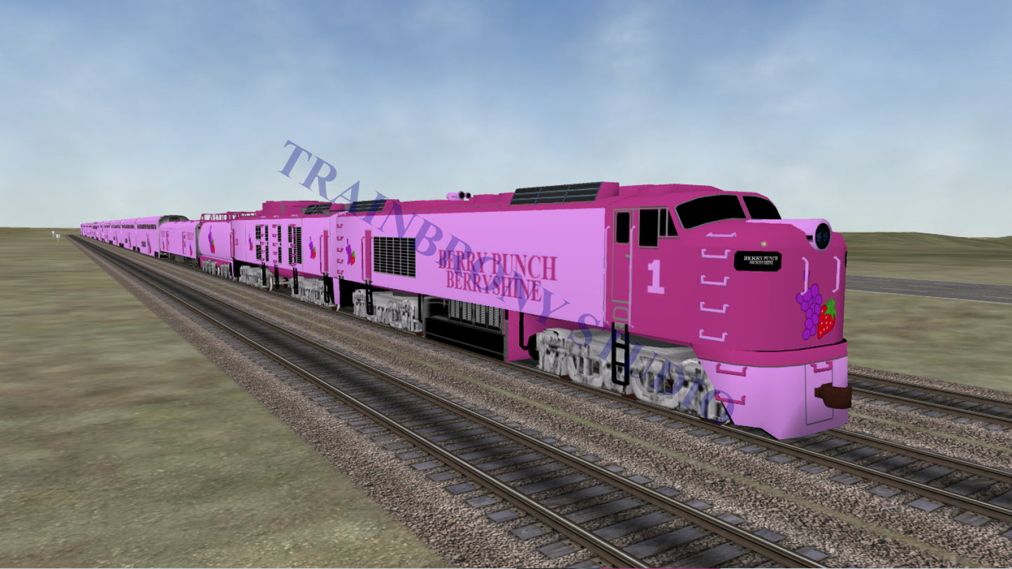 Berry Punch Big Blow (Digital Image) Digital Image