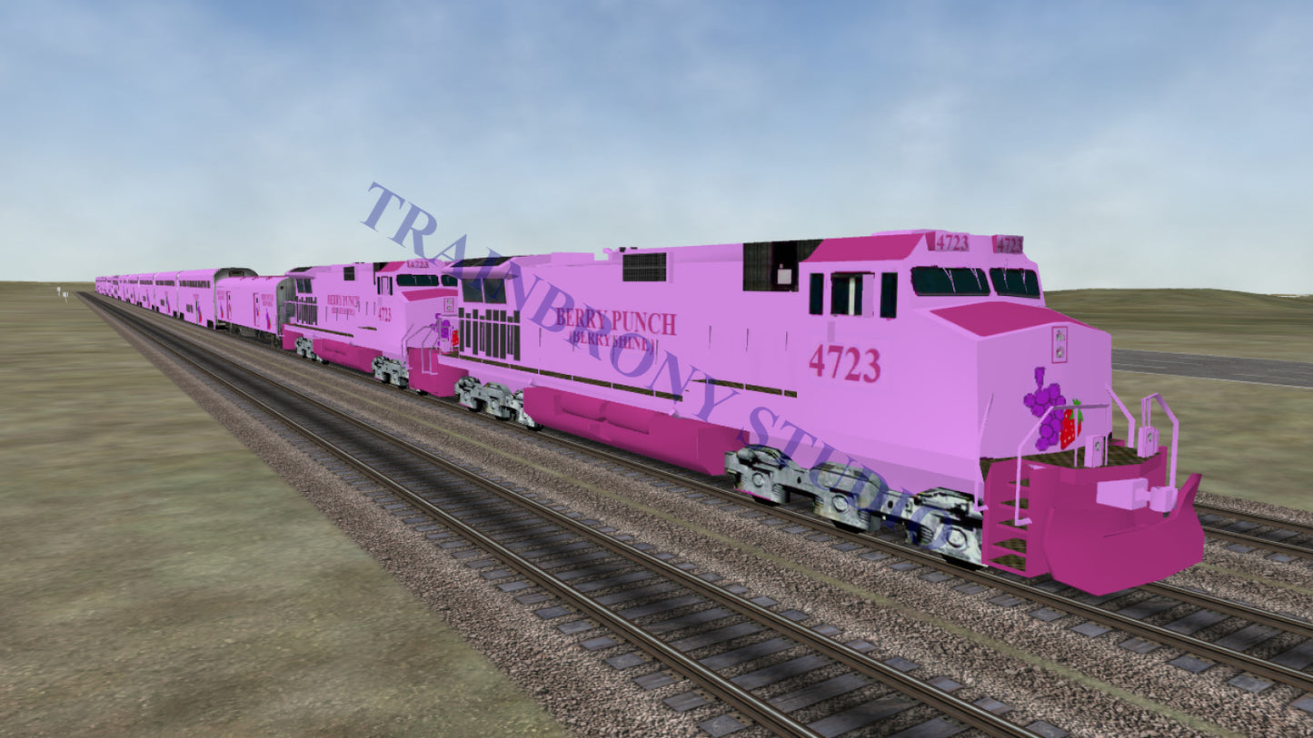 Berry Punch Dash 9 (Digital Image) Digital Image