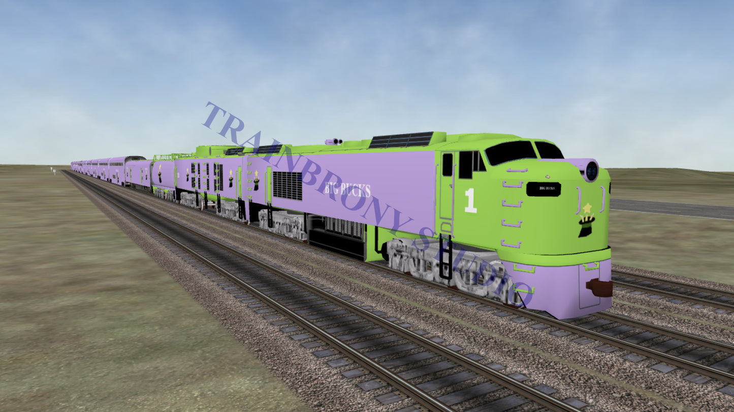 Big Bucks Big Blow (Digital Image) Digital Image