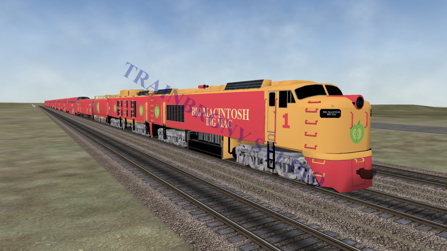 Big Macintosh-Big Mac Big Blow (Digital Image) Digital Image