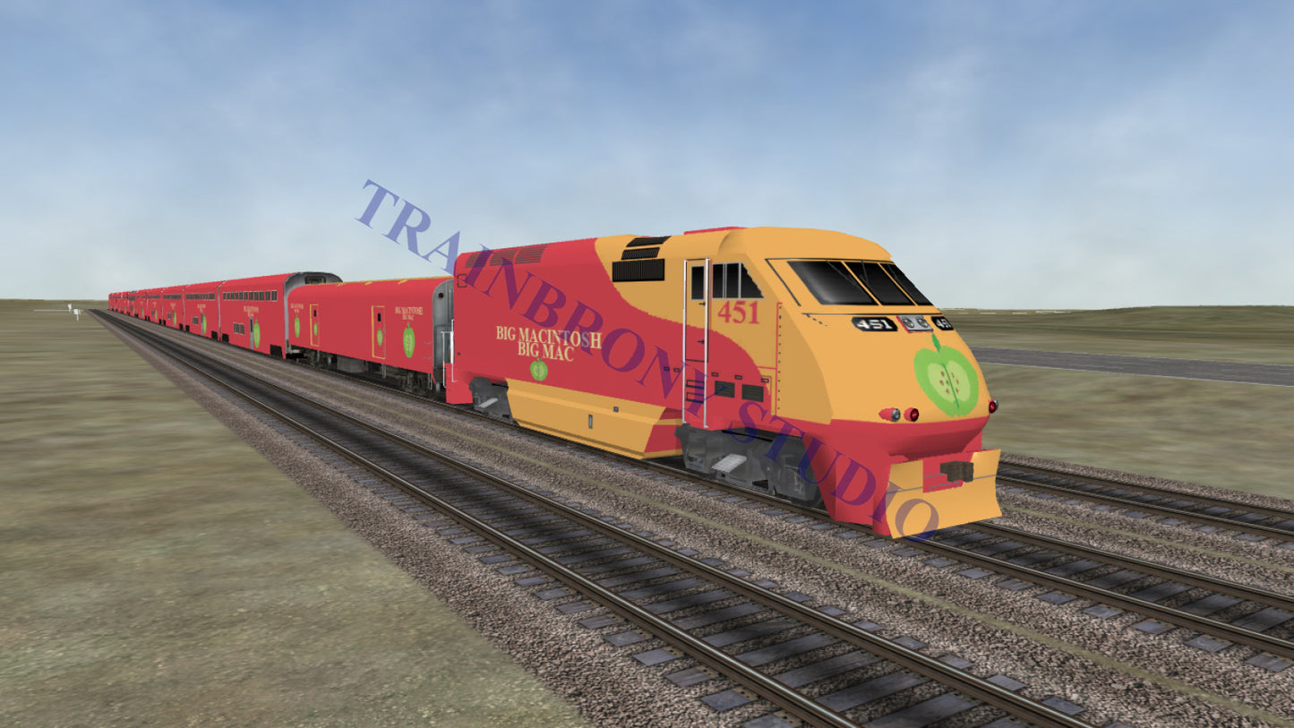 Big Macintosh-Big Mac F59PHI (Digital Image) Digital Image