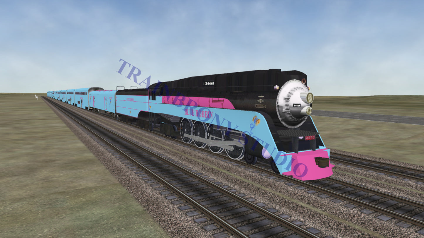 Blue Bobbin 4449 (Digital Image) Digital Image