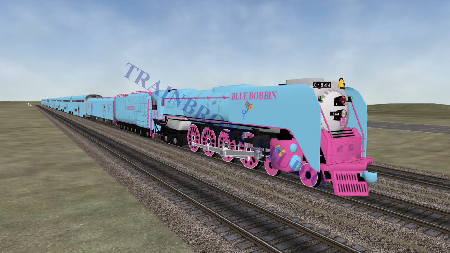 Blue Bobbin 844 (Digital Image) Digital Image