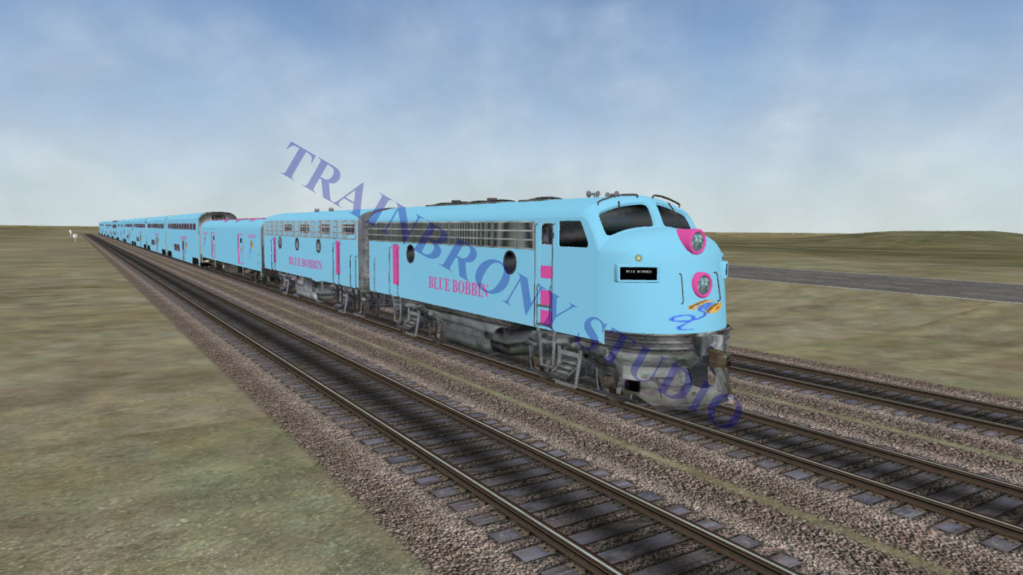 Blue Bobbin F7 (Digital Image) Digital Image