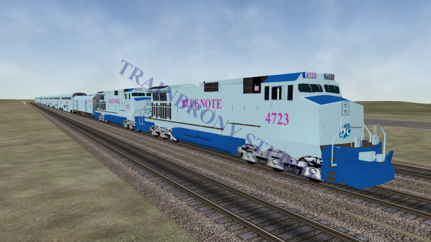 Blue Note Dash 9 (Digital Image) Digital Image