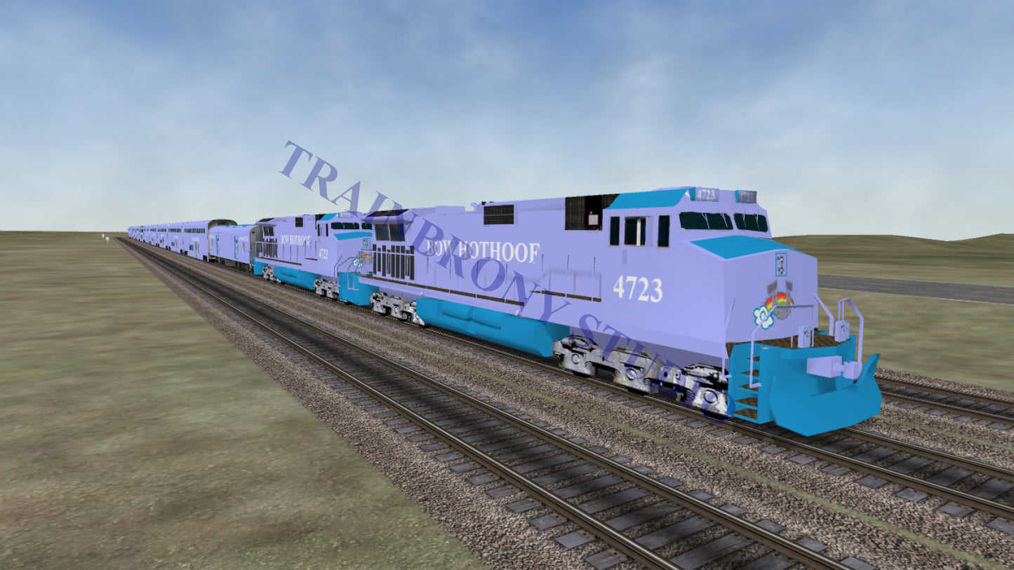 Bow Hothoof Dash 9 (Digital Image) Digital Image