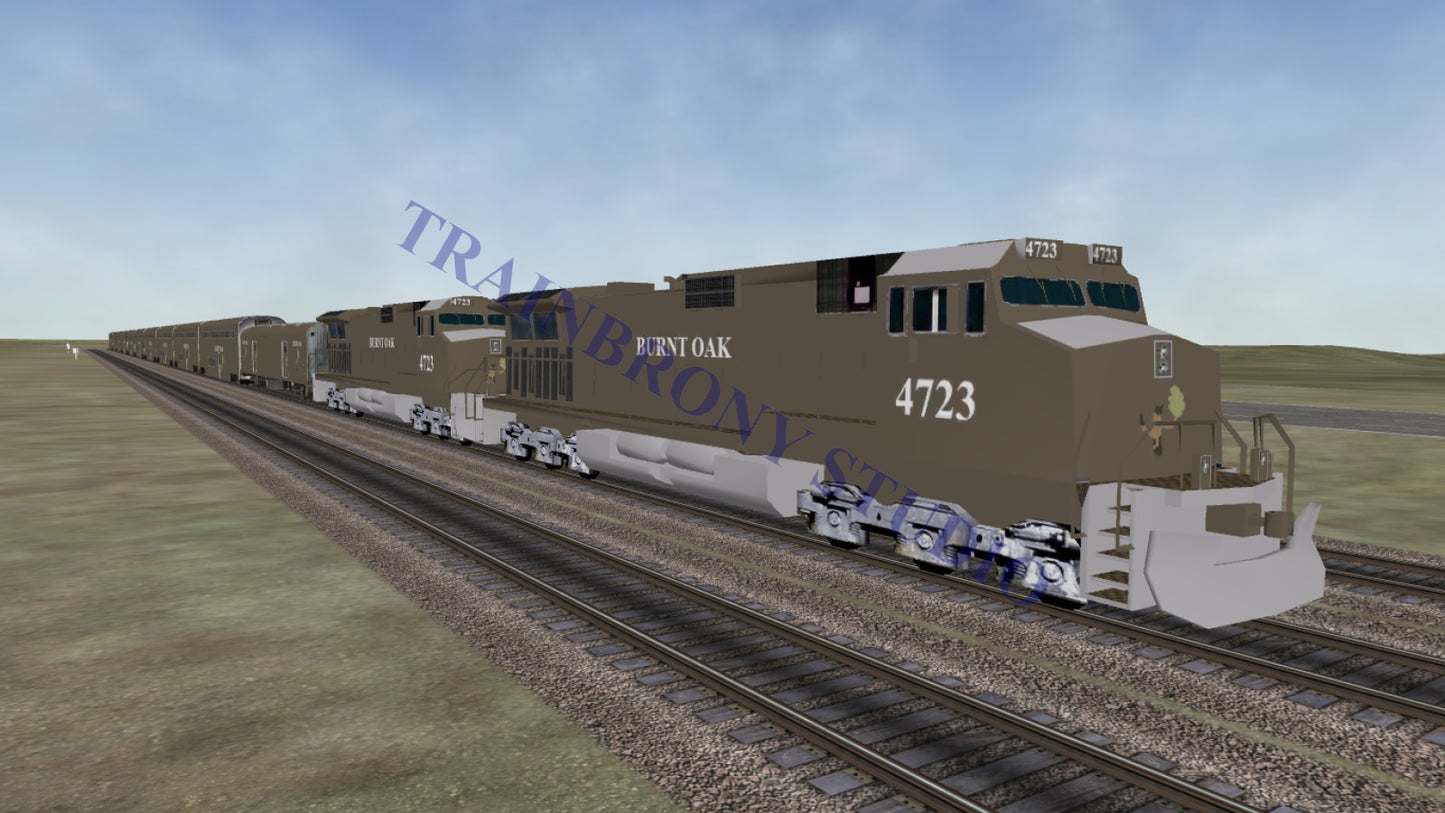 Burnt Oak Dash 9 (Digital Image) Digital Image