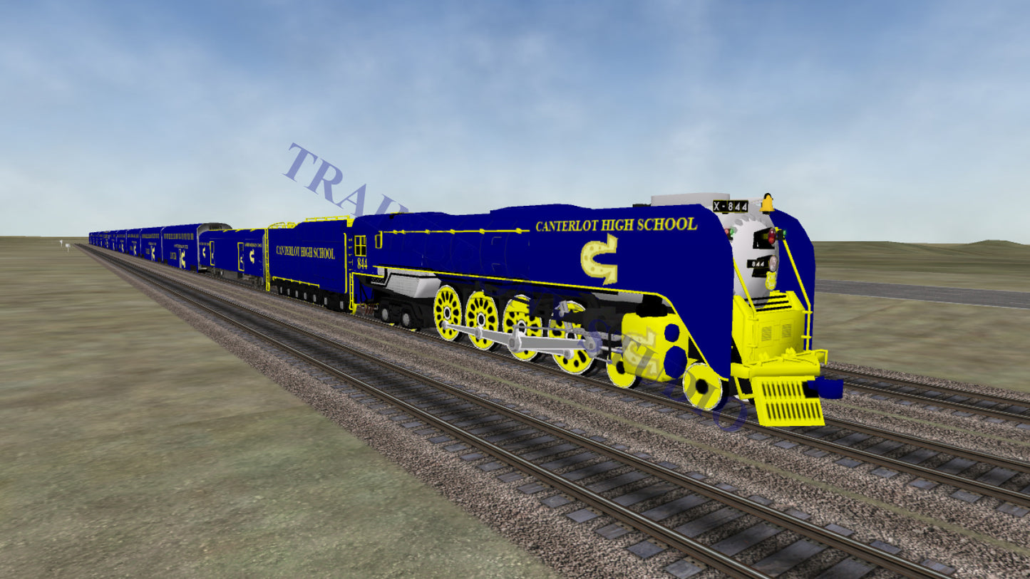 Canterlot High School 844 (Digital Image) Digital Image