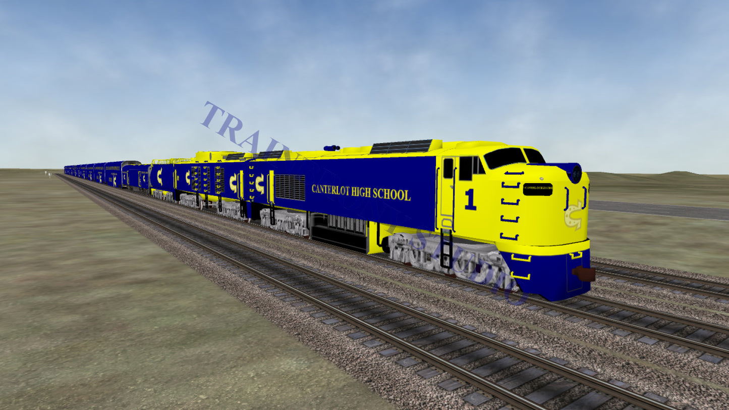 Canterlot High School Big Blow (Digital Image) Digital Image