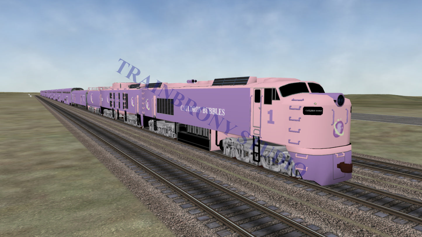 Cauldron Bubbles Big Blow (Digital Image) Digital Image