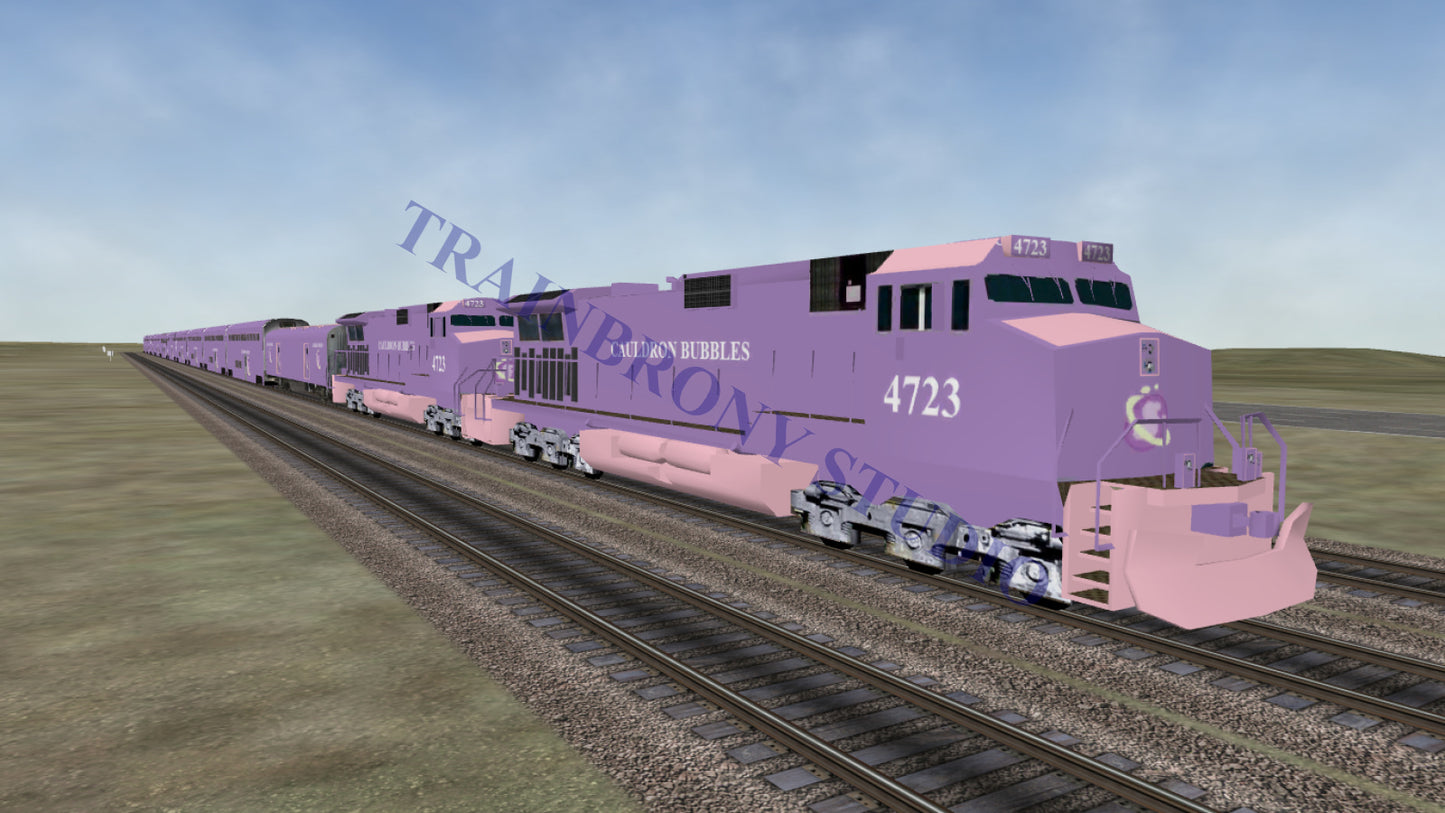 Cauldron Bubbles Dash 9 (Digital Image) Digital Image