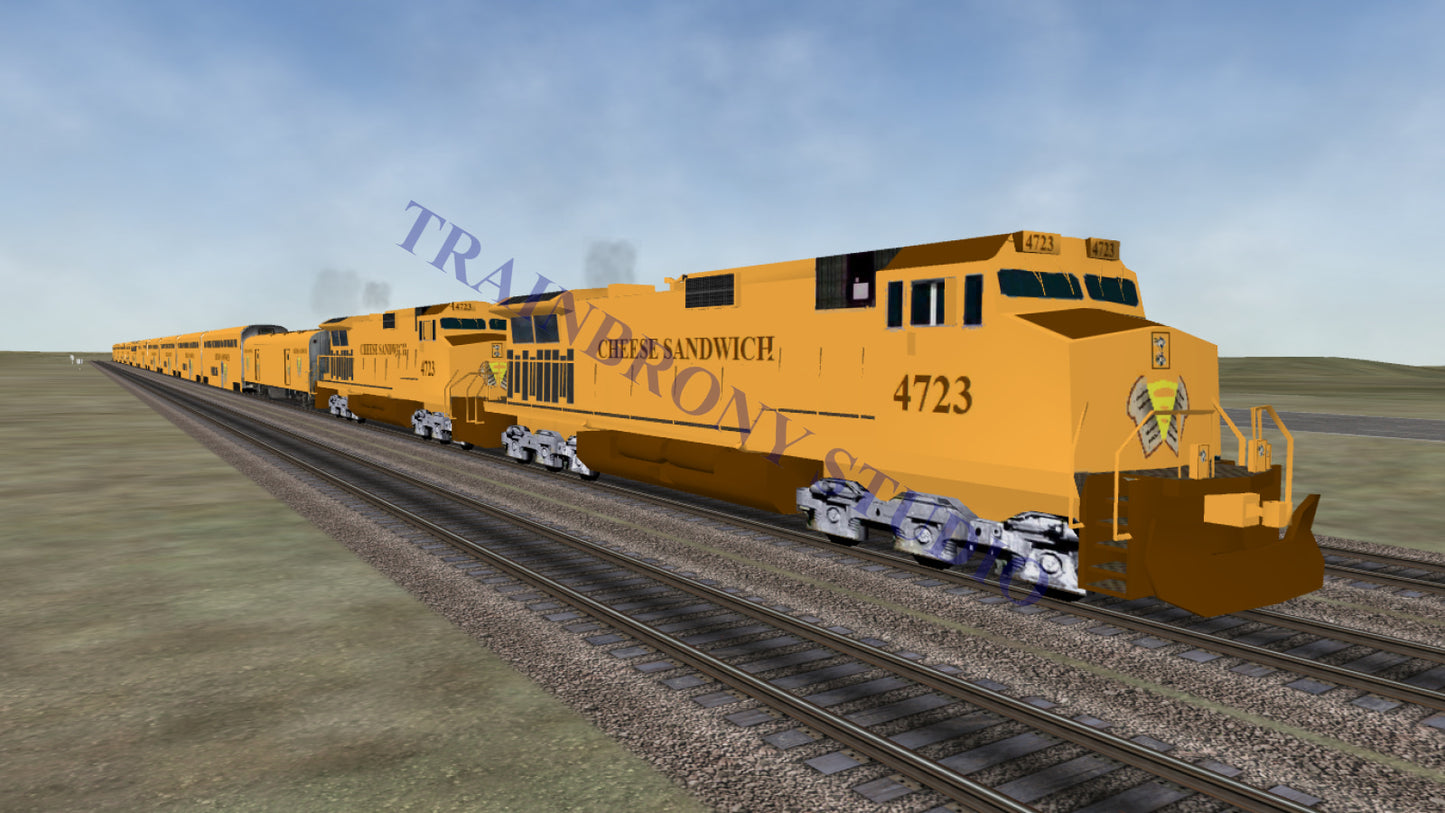 Cheese Sandwich Dash 9 (Digital Image) Digital Image