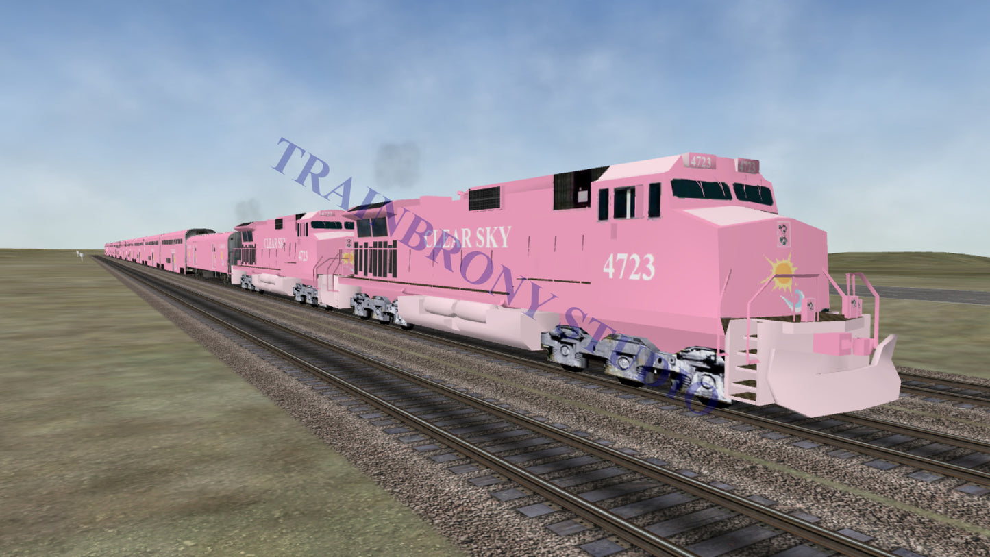 Clear Sky Dash 9 (Digital Image) Digital Image