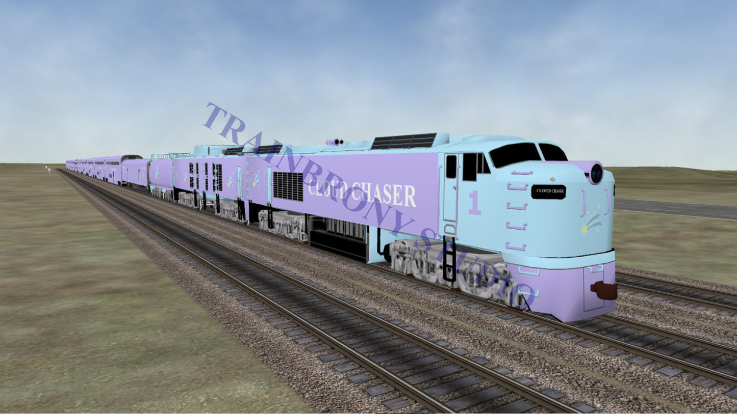 Cloud Chaser Big Blow (Digital Image) Digital Image