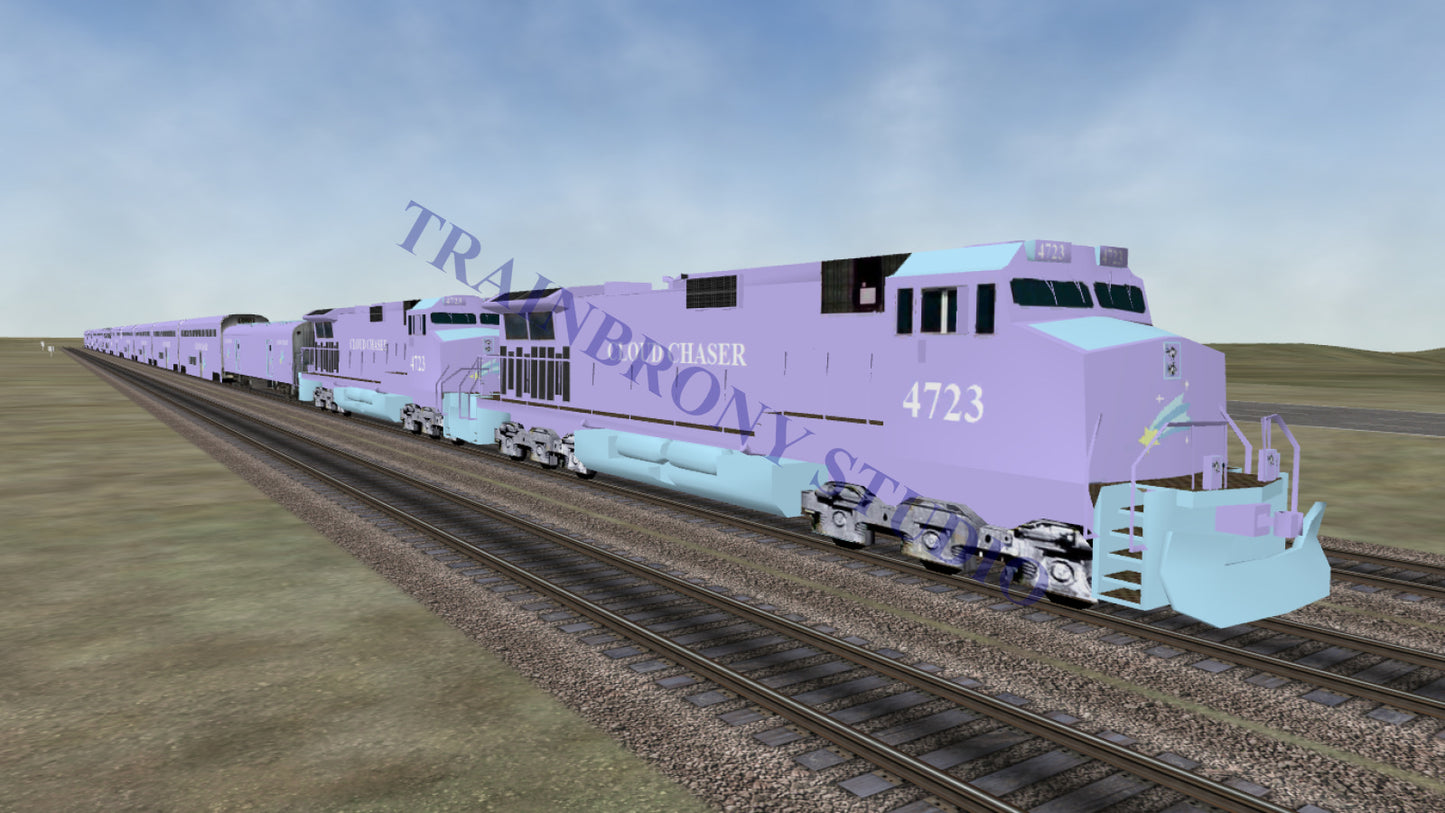 Cloud Chaser Dash 9 (Digital Image) Digital Image