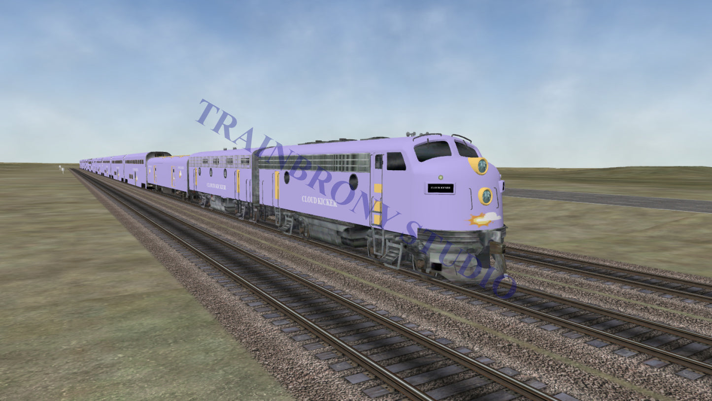 Cloud Kicker F7 (Digital Image) Digital Image