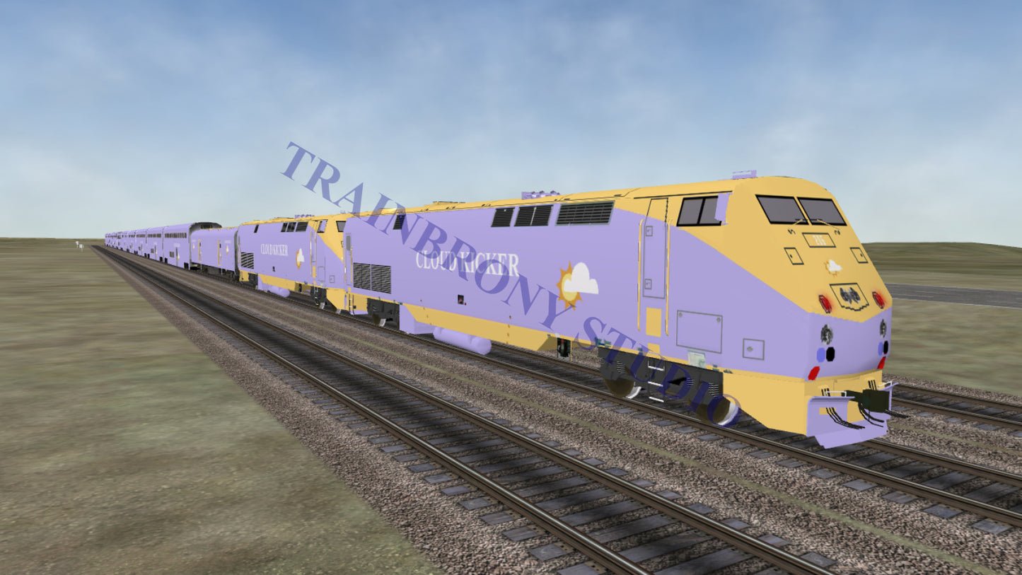 Cloud Kicker P42 (Digital Image) Digital Image