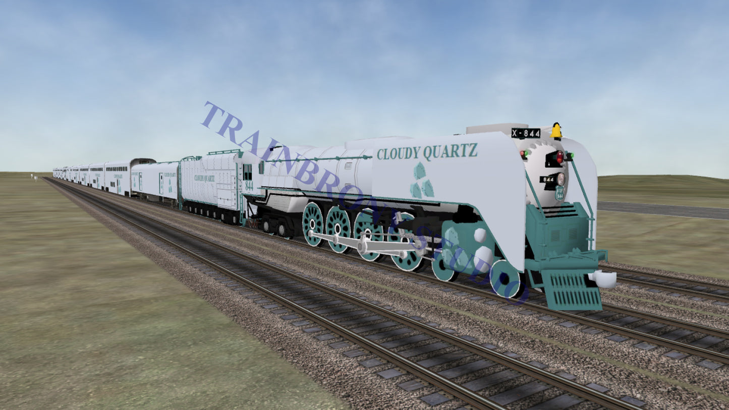 Cloudy Quartz Pie 844 (Digital Image) Digital Image