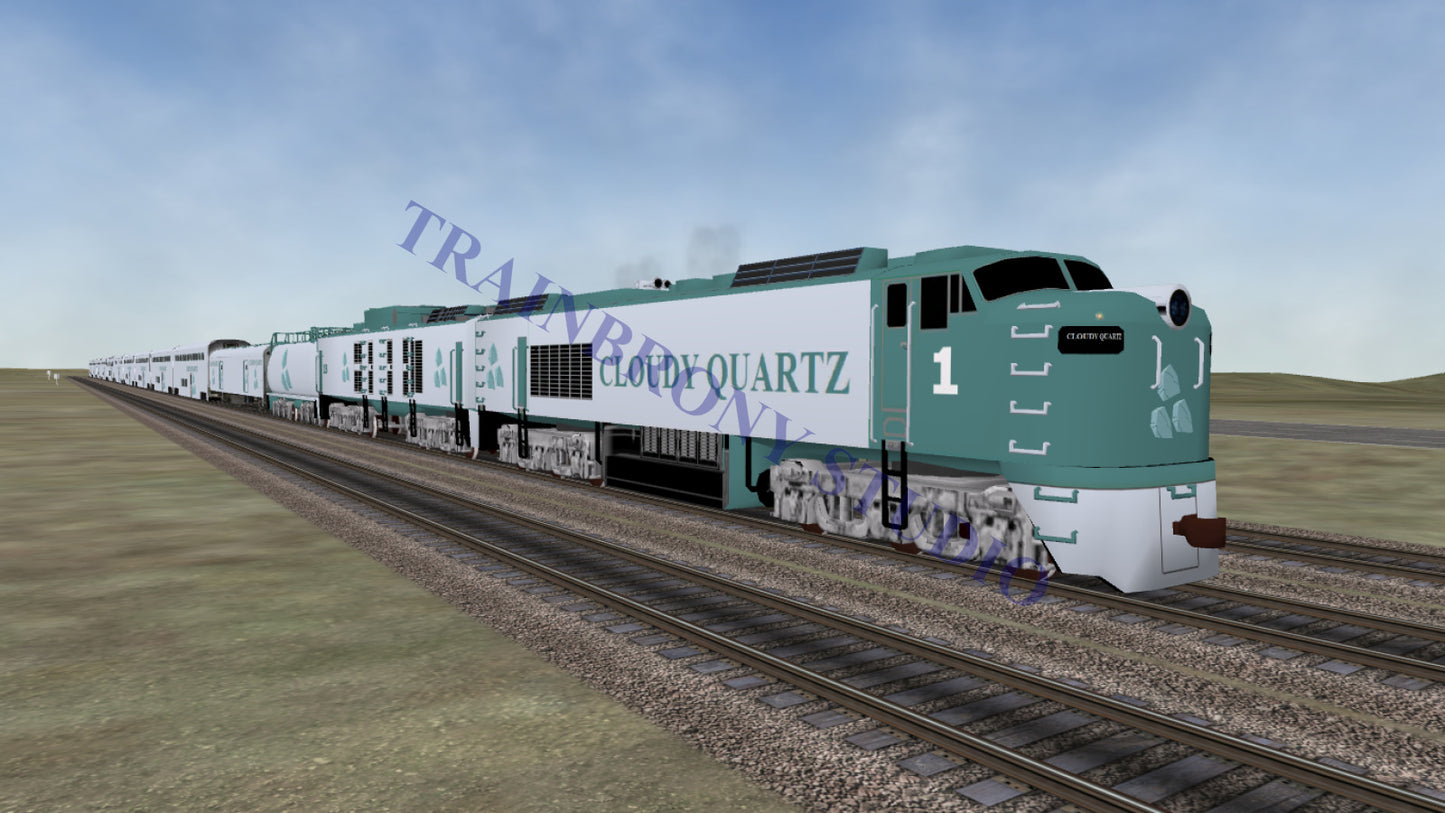 Cloudy Quartz Pie Big Blow (Digital Image) Digital Image