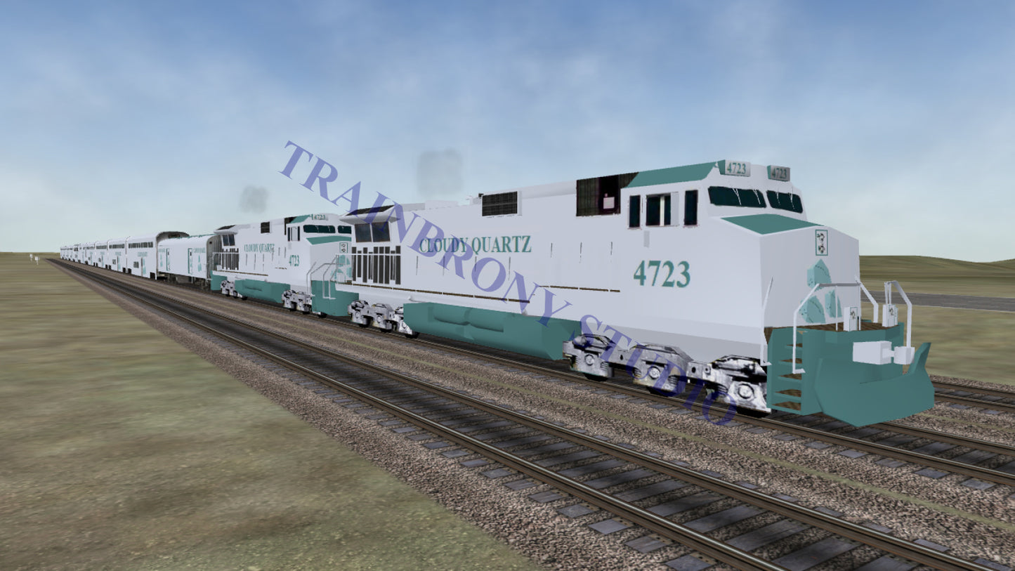 Cloudy Quartz Pie Dash 9 (Digital Image) Digital Image