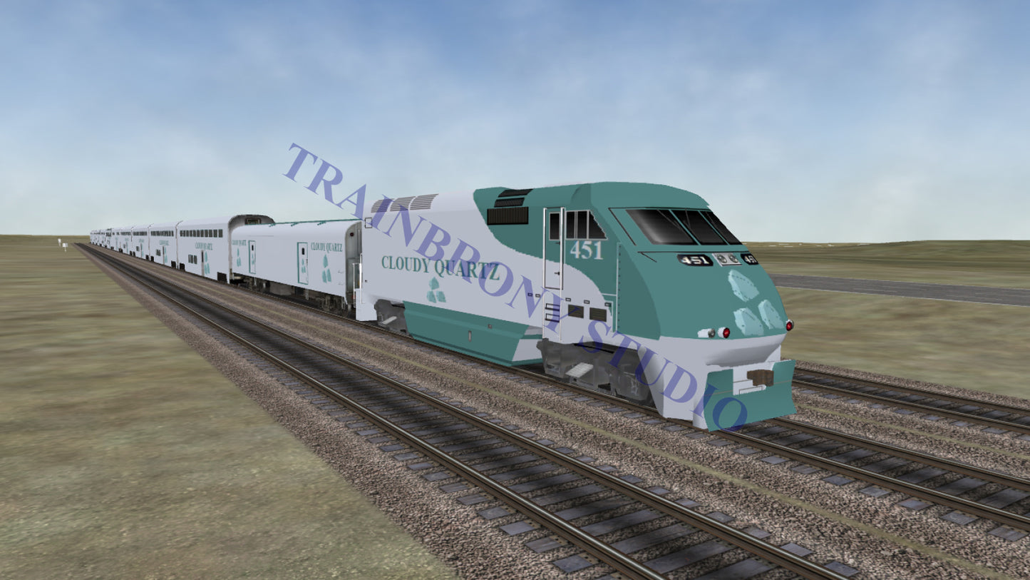 Cloudy Quartz Pie F59PHI (Digital Image) Digital Image