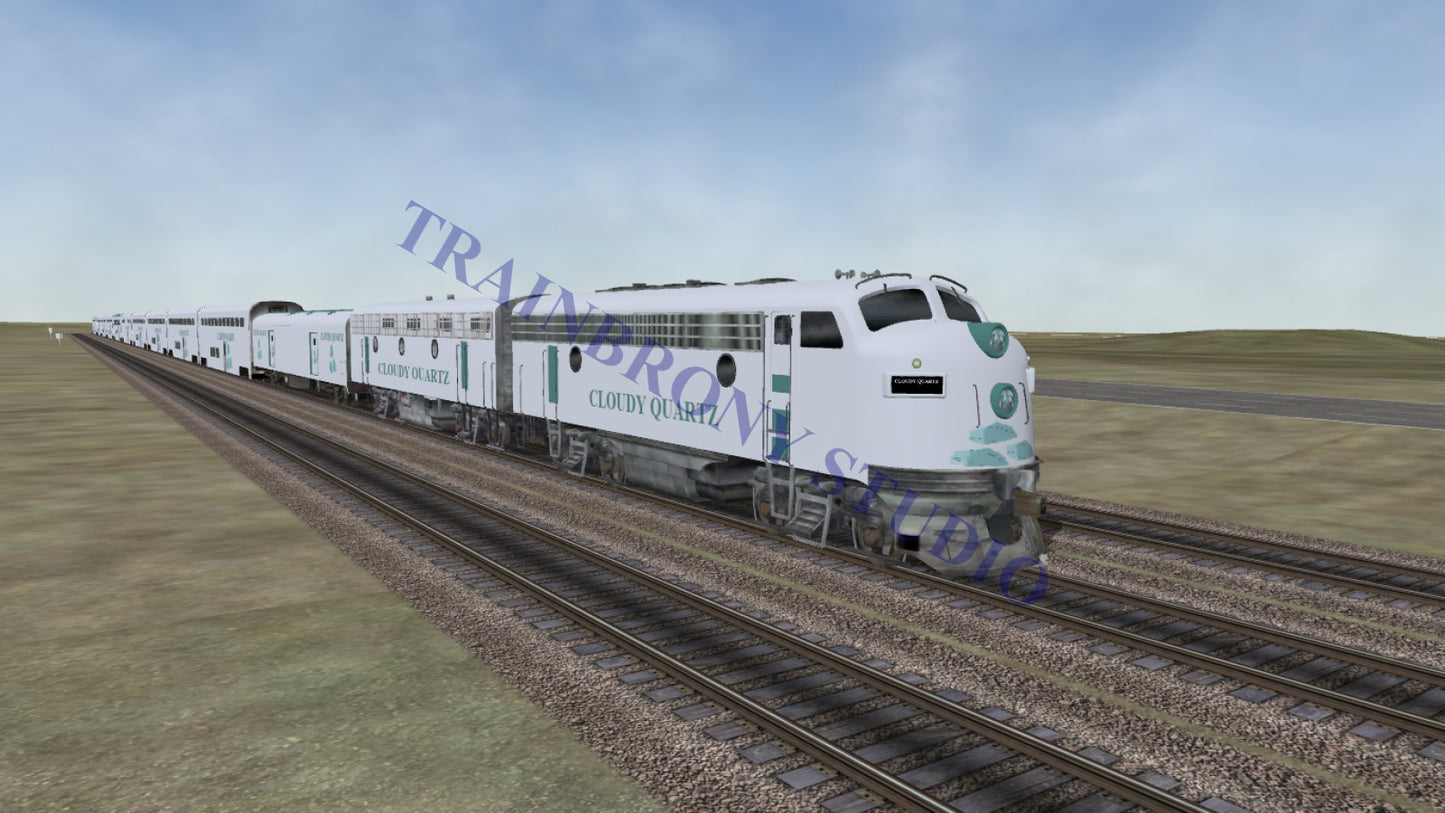 Cloudy Quartz Pie F7 (Digital Image) Digital Image