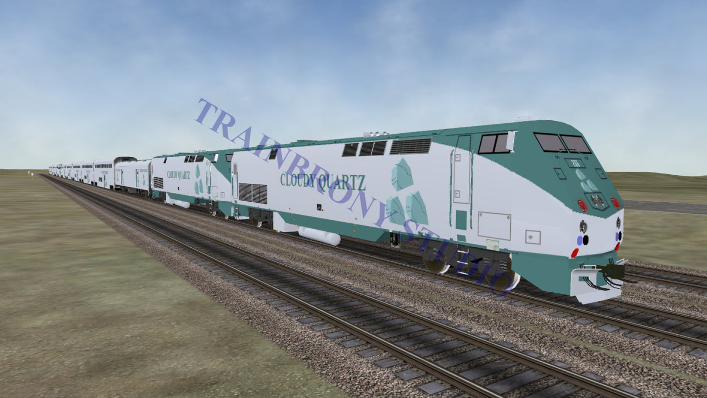 Cloudy Quartz Pie P42 (Digital Image) Digital Image