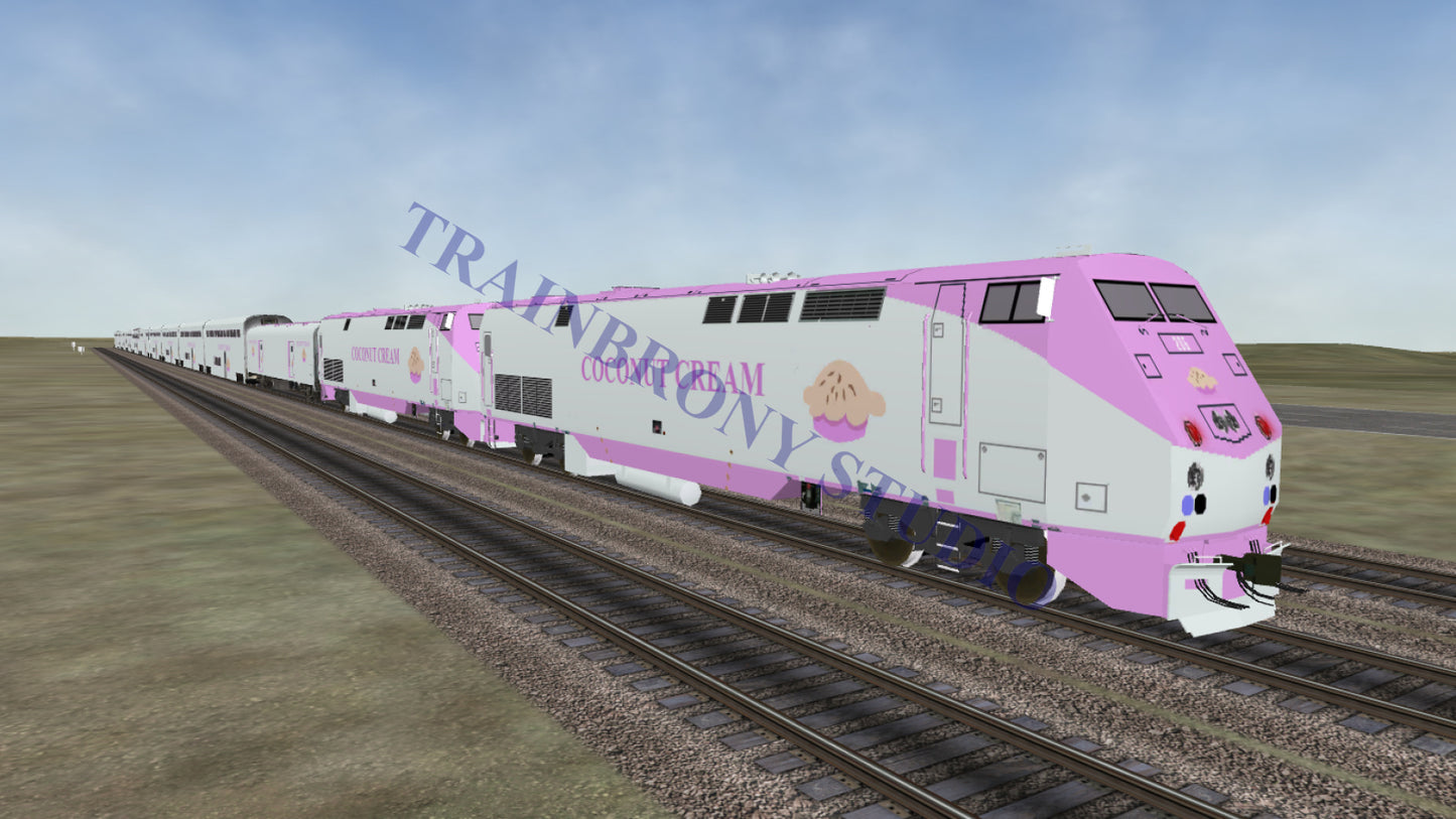 Coconut Cream P42 (Digital Image) Digital Image