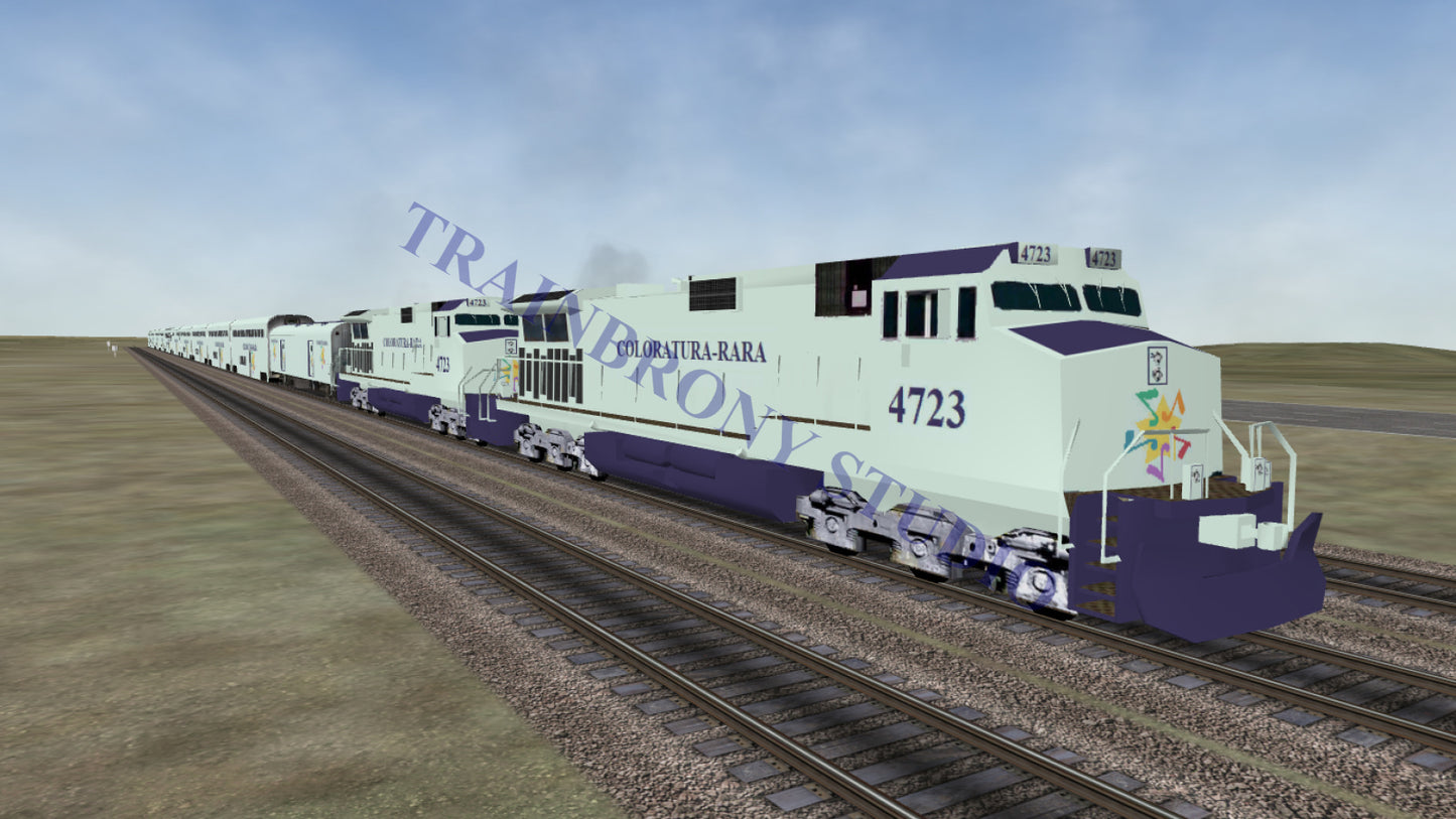 Coloratura-Rara Dash 9 (Digital Image) Digital Image