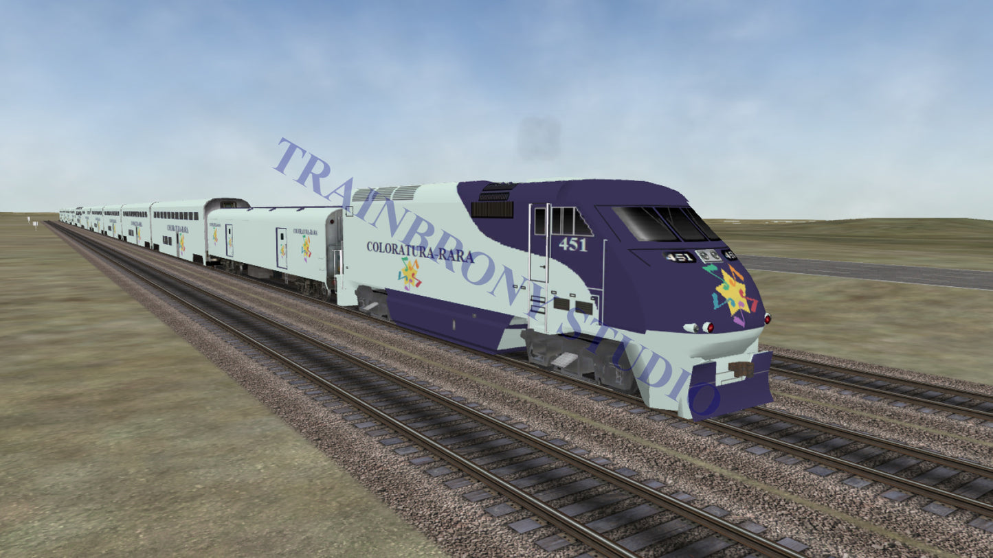 Coloratura-Rara F59PHI (Digital Image) Digital Image