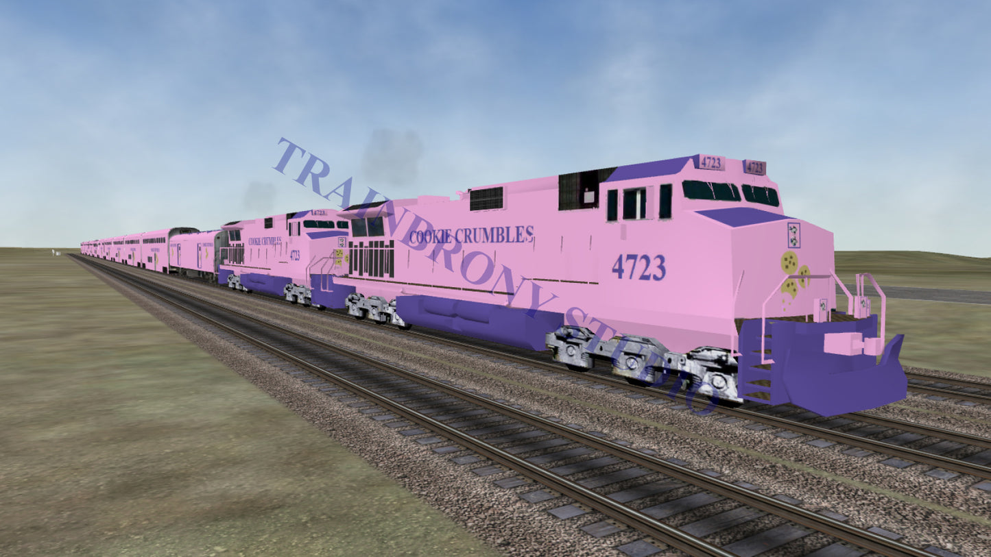 Cookie Crumbles Dash 9 (Digital Image) Digital Image