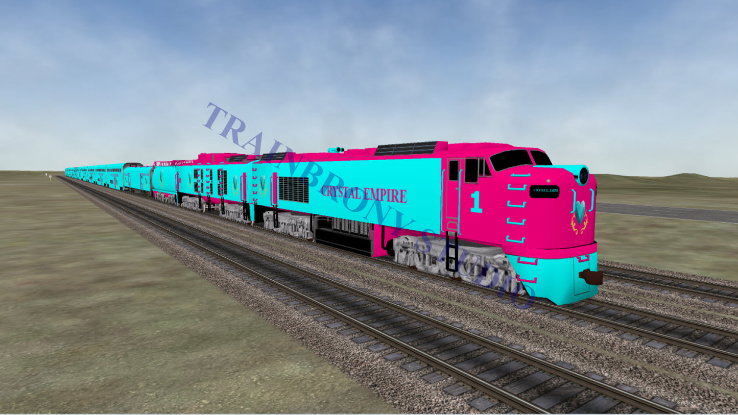 Crystal Empire Big Blow (Digital Image) Digital Image