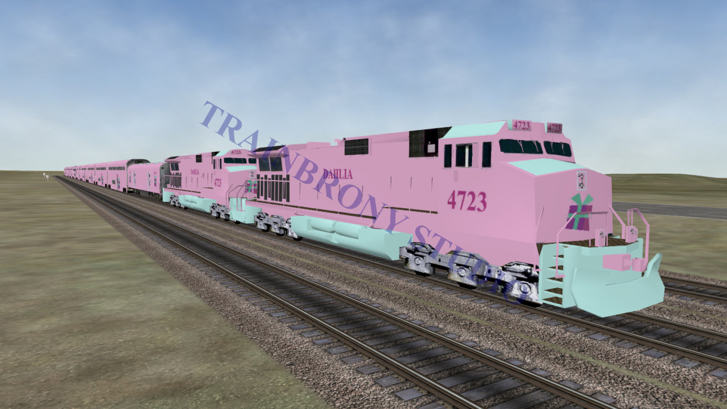 Dahlia Dash 9 (Digital Image) Digital Image