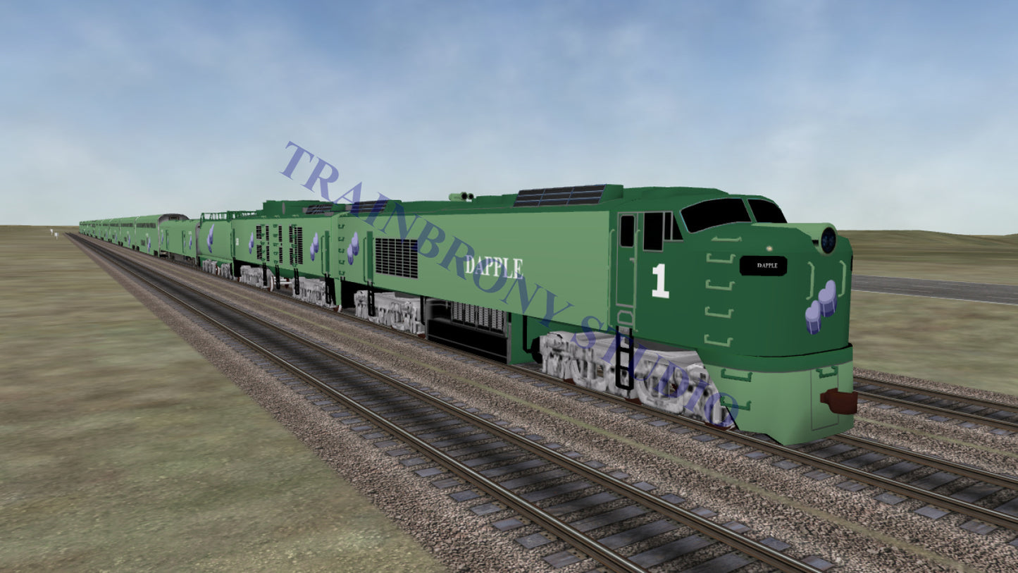 Dapple Big Blow (Digital Image) Digital Image