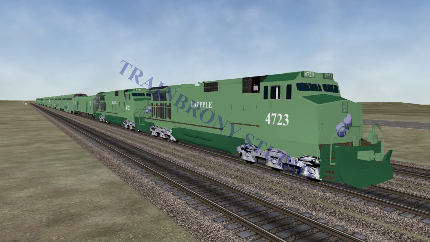 Dapple Dash 9 (Digital Image) Digital Image