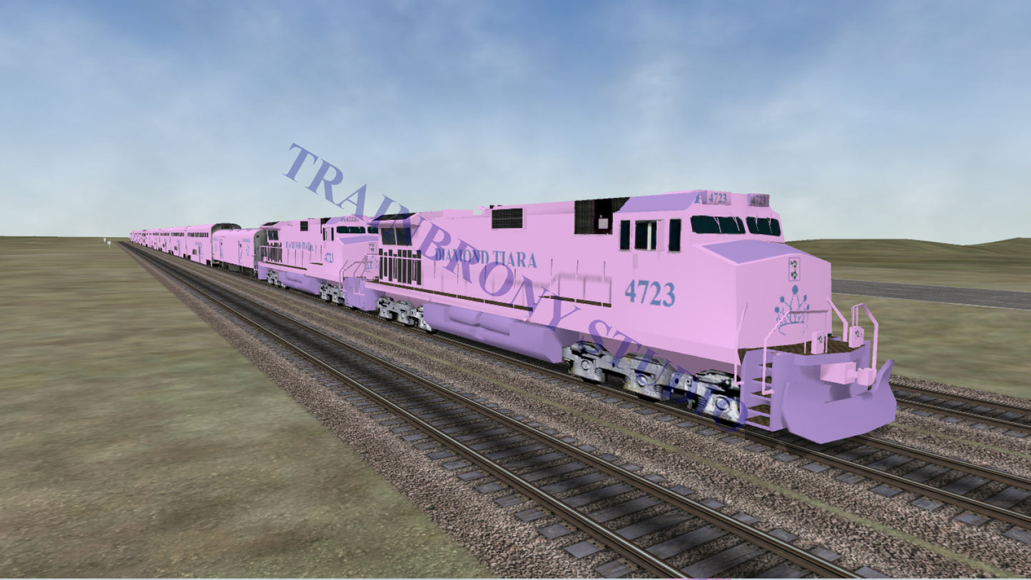 Diamond Tiara Dash 9 (Digital Image) Digital Image