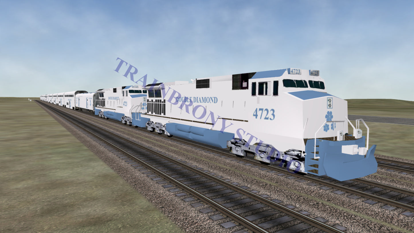 Double Diamond Dash 9 (Digital Image) Digital Image