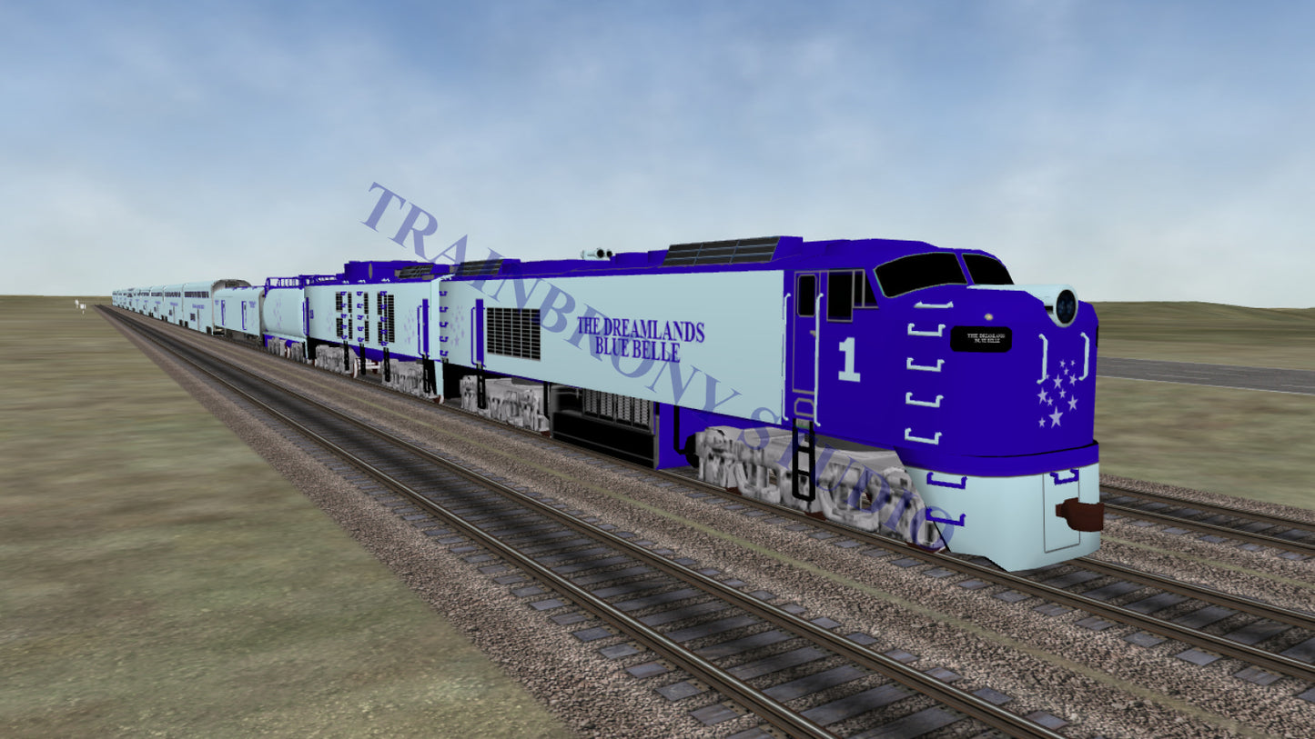 The Dreamlands (Blue Belle) Big Blow (Digital Image) Digital Image