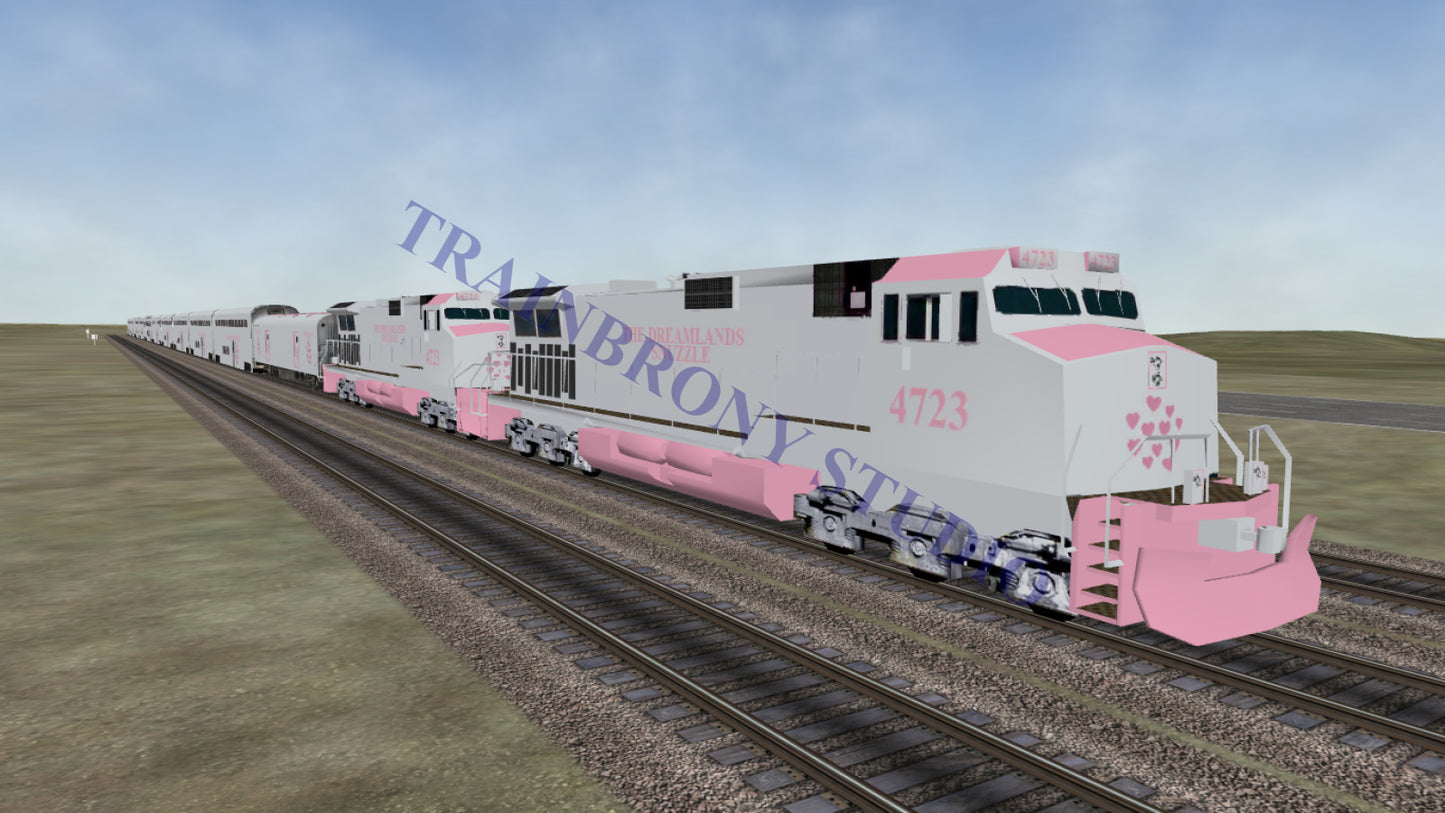 The Dreamlands (Snuzzle) Dash 9 (Digital Image) Digital Image