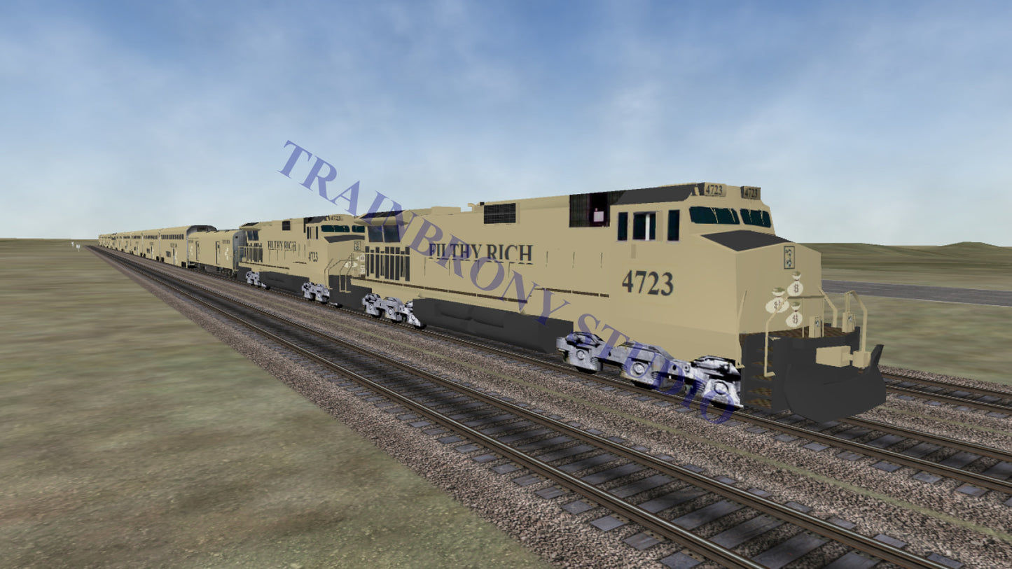 Filthy Rich Dash 9 (Digital Image) Digital Image