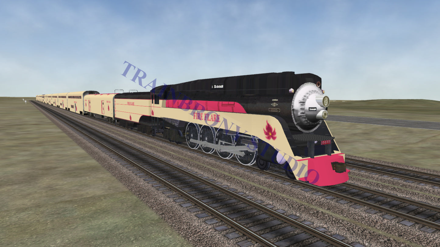 Fire Flare 4449 (Digital Image) Digital Image