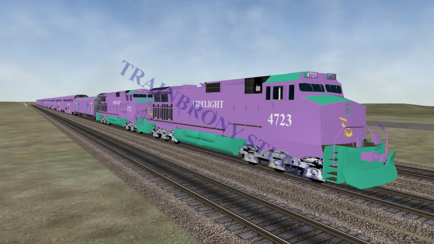 Firelight Dash 9 (Digital Image) Digital Image