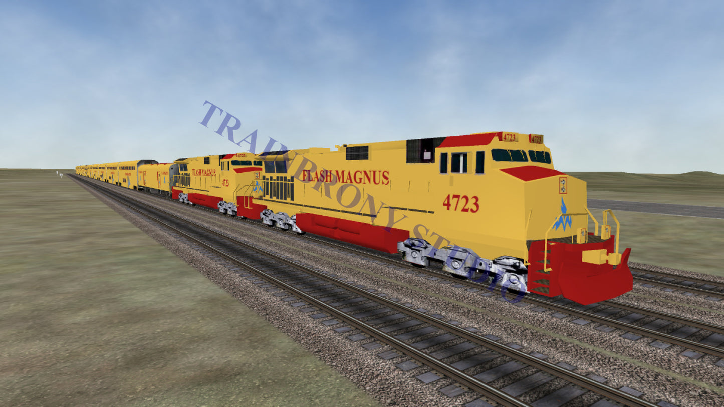 Flash Magnus Dash 9 (Digital Image) Digital Image